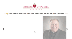 Desktop Screenshot of dioceseofpueblo.org